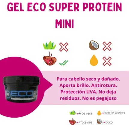ECO Style Styling Gel Super Protein 437ml — frontal
