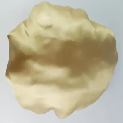 Soulta Gorro de Satén Dorado — frontal