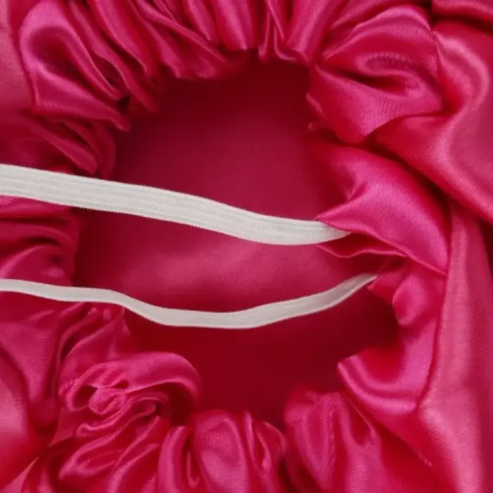 Soulta Gorro de Satén Rosa — frontal