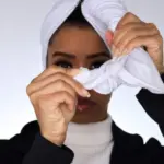 Soulta Toalla Blanca Acabado Salón — frontal