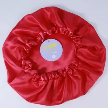 Soulta Gorro Pink POP en Satén Anti Frizz con Elástico Ajustable – Capa Sencilla Talla:M — frontal