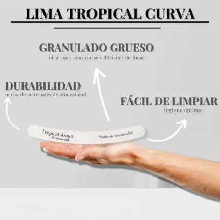 Lima Tropical Curva 100/180 — frontal