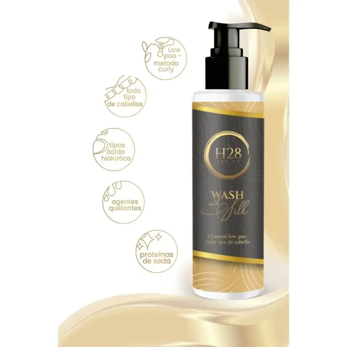 H28 and Co Champú Low Poo Wash With Silk 250ml — frontal