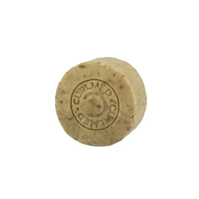 CurlMed Champú Sólido Calmante 80g — lateral