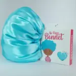 Soulta Gorro de Satén Aguamarina — lateral