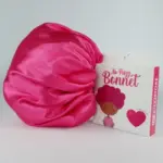 Soulta Gorro de Satén Rosa — lateral
