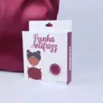 Soulta Funda de Almohada Burdeos — lateral