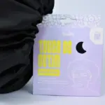 Soulta Gorro Negro POP en Satén Anti Frizz con Elástico Ajustable – Capa Sencilla Talla:M — lateral