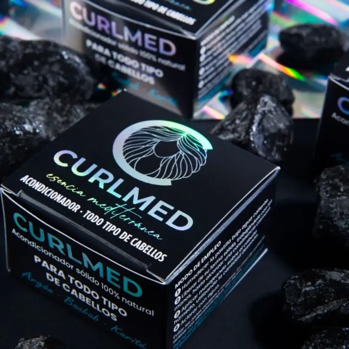 CurlMed Acondicionador Sólido 50g — detalle