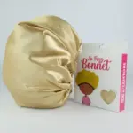 Soulta Gorro de Satén Dorado — detalle