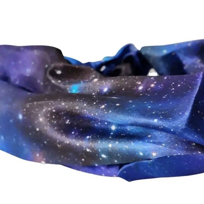 Soulta Turbante de Satén Galaxia — detalle
