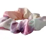 Soulta Scrunchie de Satén Multicolor — detalle