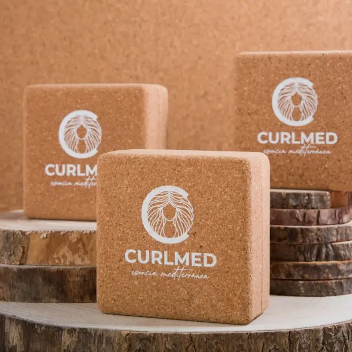 CurlMed Jabonera de Corcho — textura