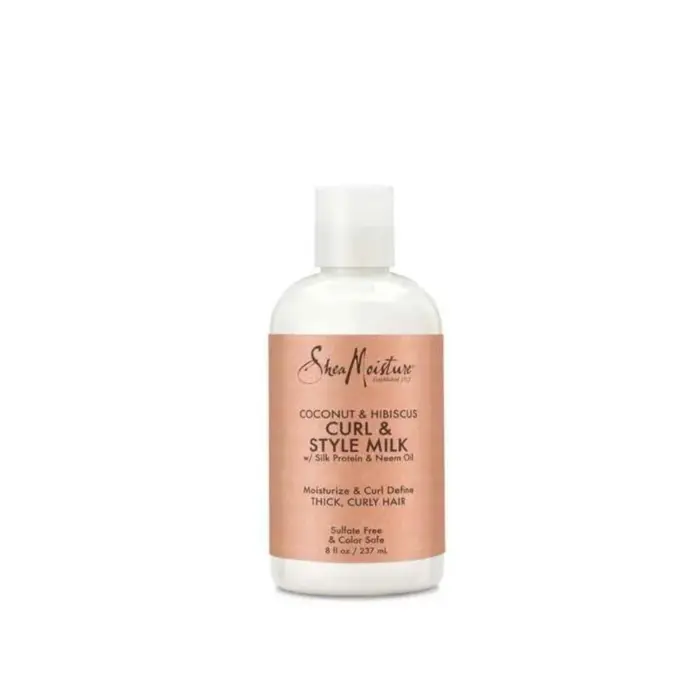 Shea Moisture Coconut and Hibiscus Curl and Style Milk 237ml - Imagen 1
