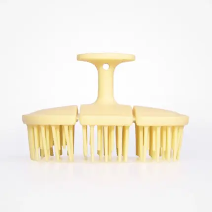 Bifull Cepillo Flexible Bio Flex Fuzz Amarillo (Ergonómico y Antitirones) - 1