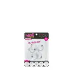 PuffCuff Teeny Clear - .75 Plg (5 pcs)